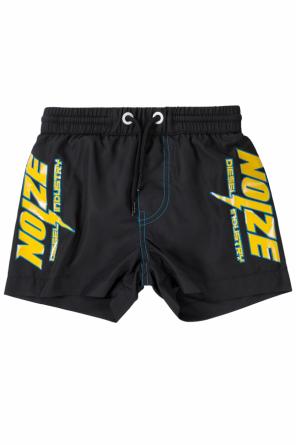 Logo-printed swimming shorts, zdjęcie 1 Logo-printed swimming shorts od Diesel